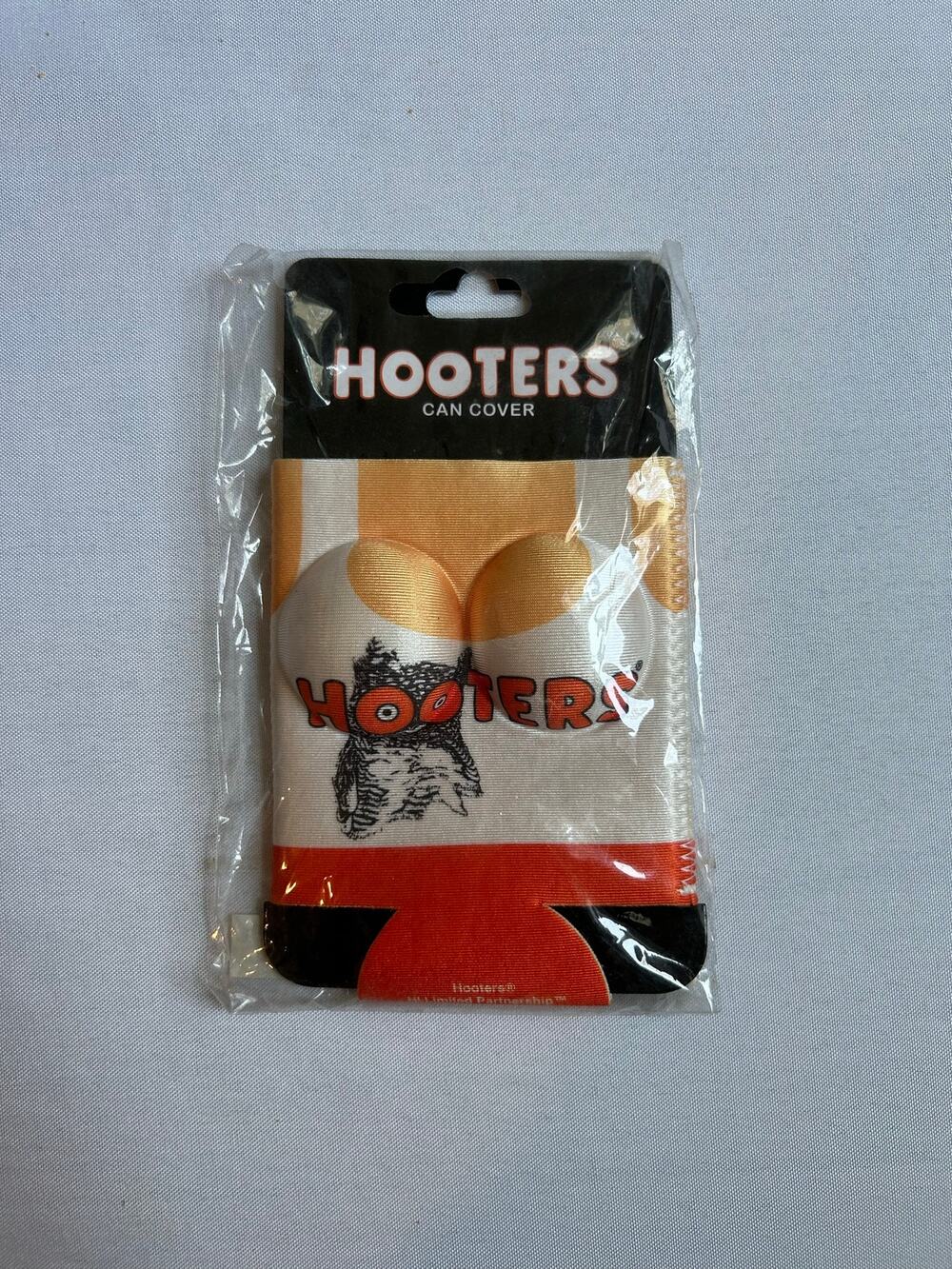 Vintage Hooters Tank Uniform Boobzie Can Cover Koozie